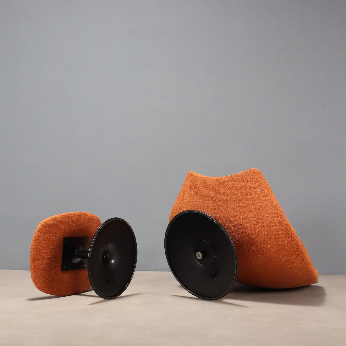Artifort F588 Armchair Vintage Design G. Harcourt With Footrest 1960s-photo-6