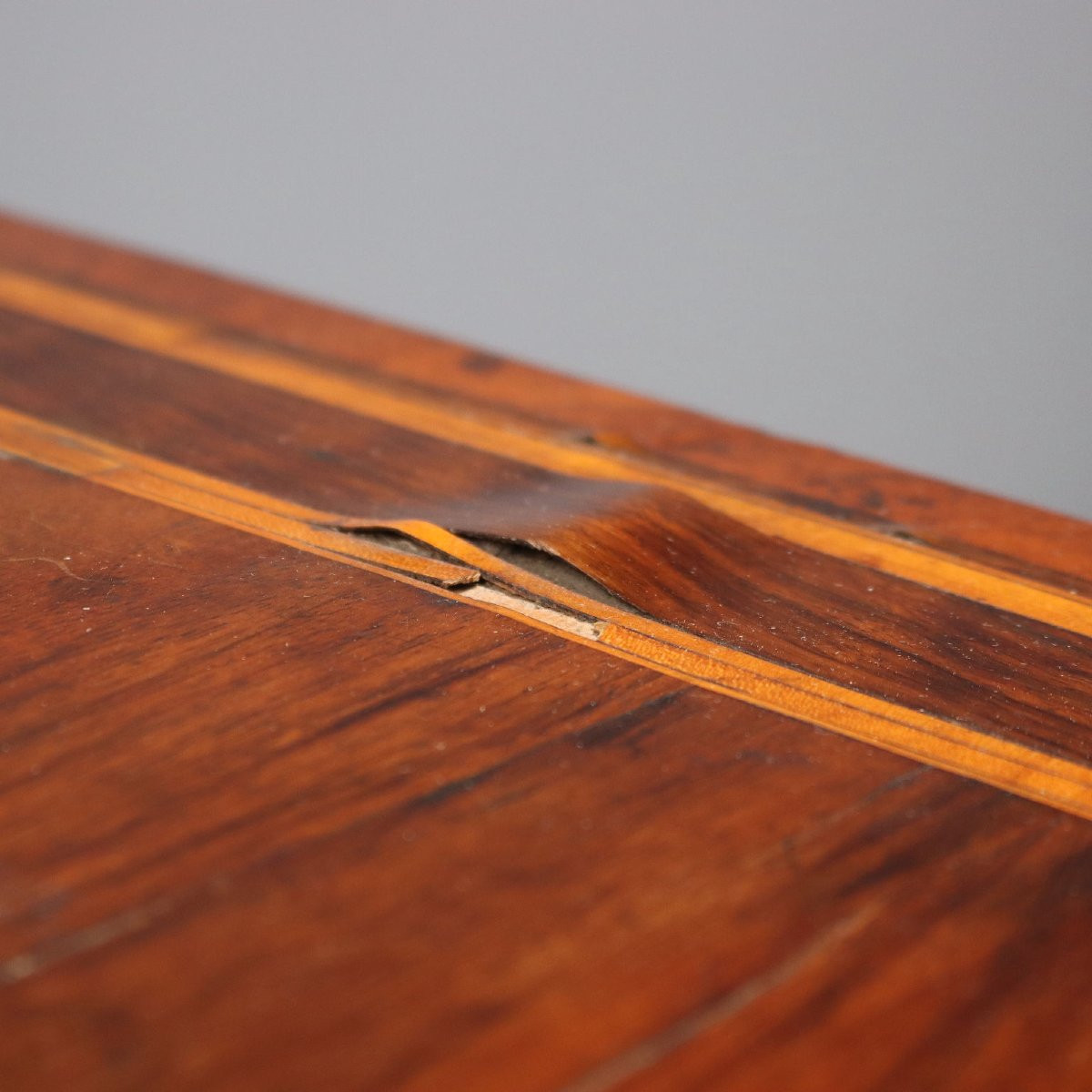 Commode Néoclassique Ancienne Merisier Noyer Italie XVIIIe Siècle-photo-6