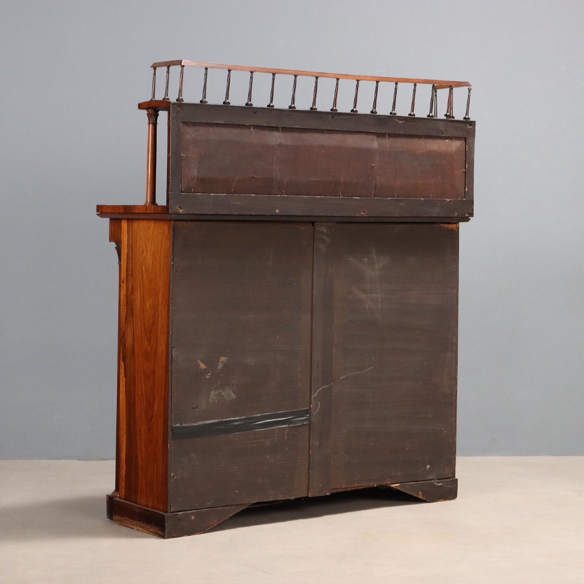 Antique Cupboard Bois De Violette Brass Fabric United Kingdom '800-photo-5