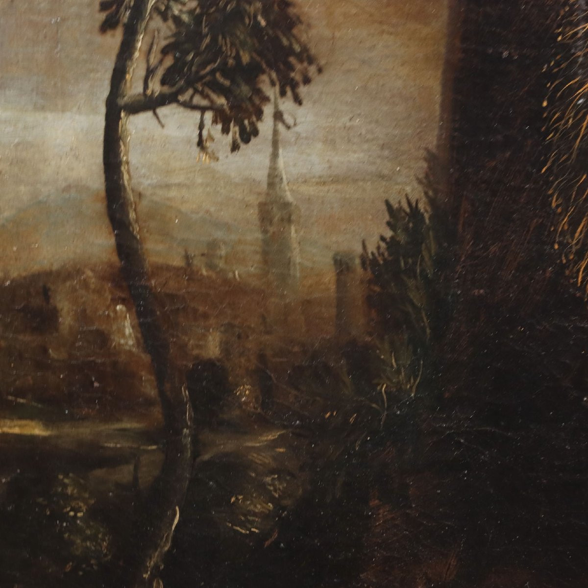 Ancient Painting Still Life With Flowers And Birds Oil On Canvas '600-photo-4