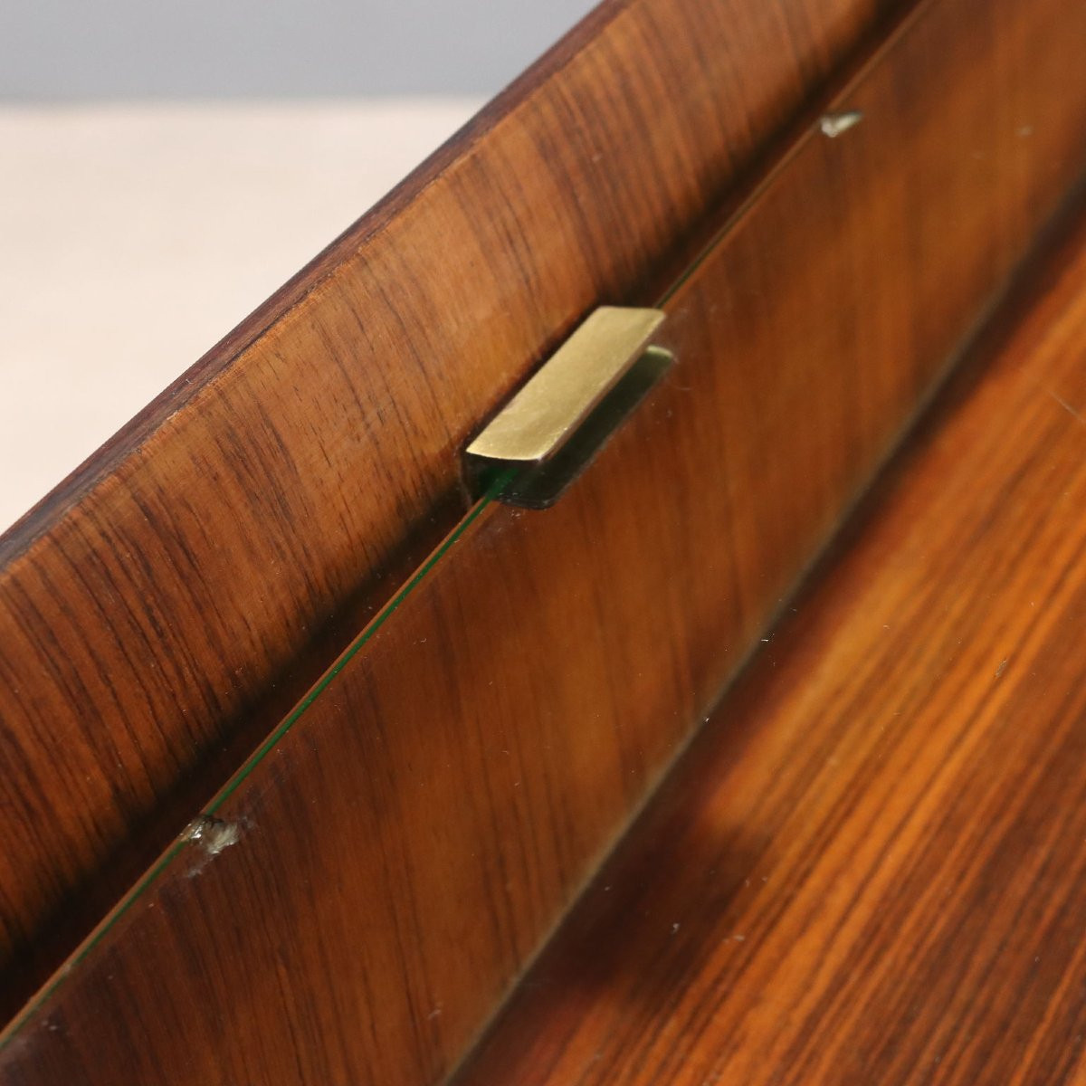 Vintage Chest Of Drawers Exotic Woods Veneer Design 1950s-photo-1