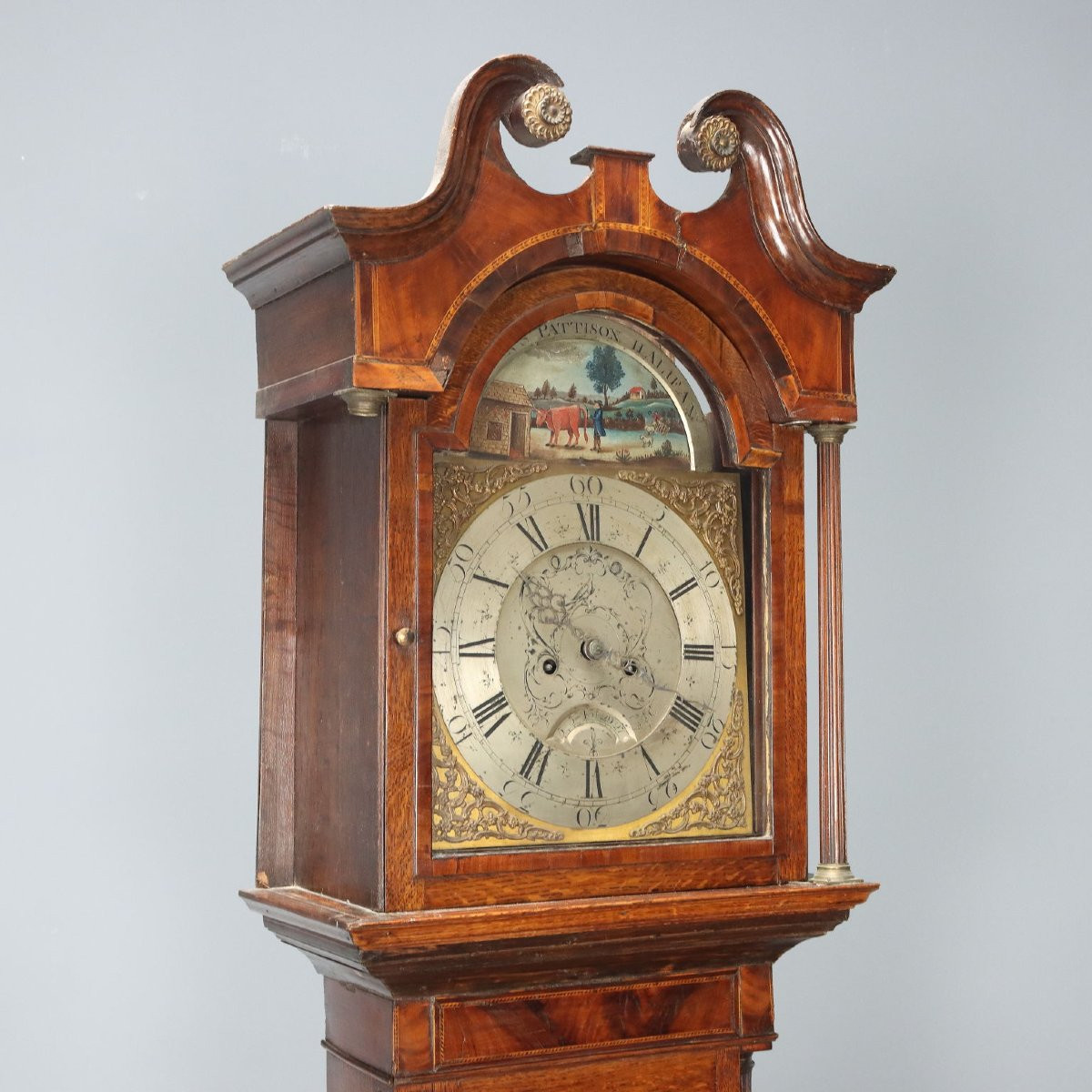 Pendulum Clock England, Late 19th Century-photo-4