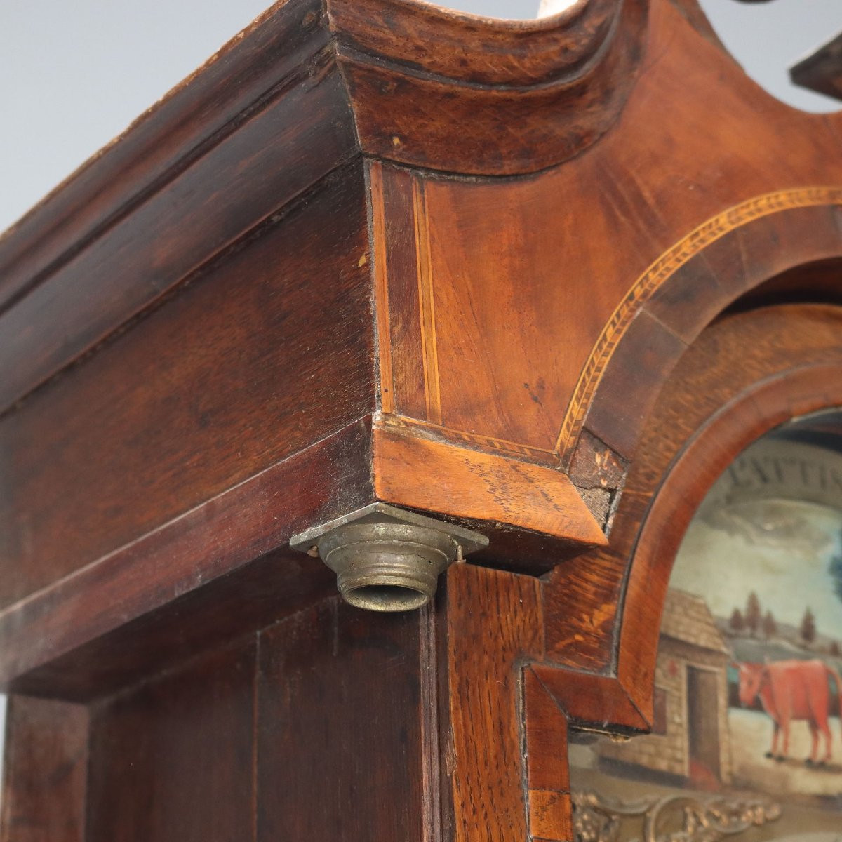 Pendulum Clock England, Late 19th Century-photo-3