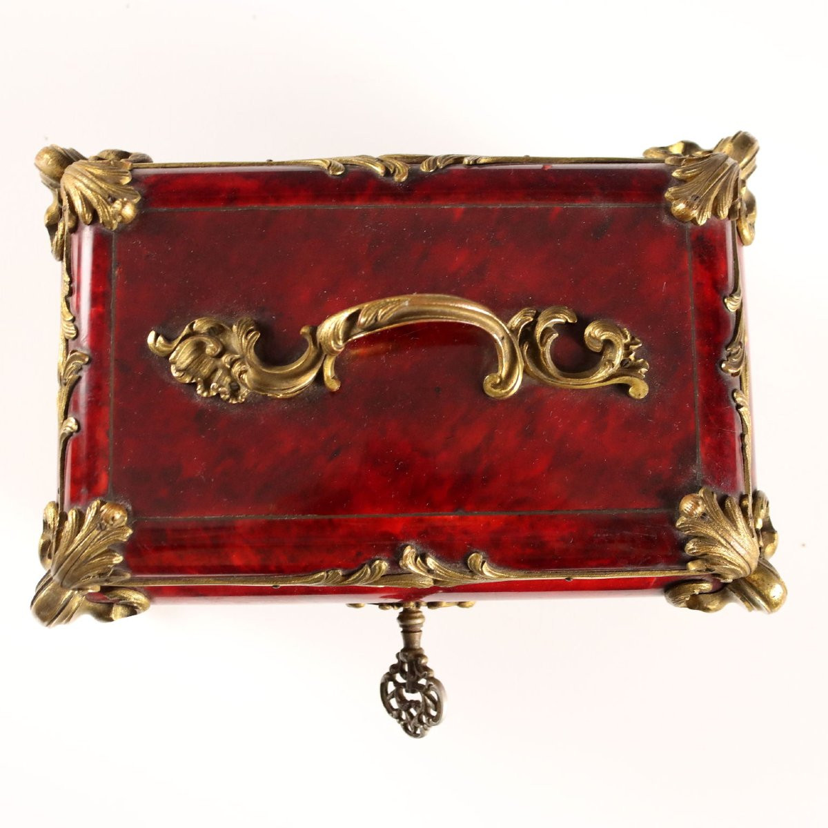 Antique Jewelry Casket Napoleon III France XIX-xx Century-photo-1