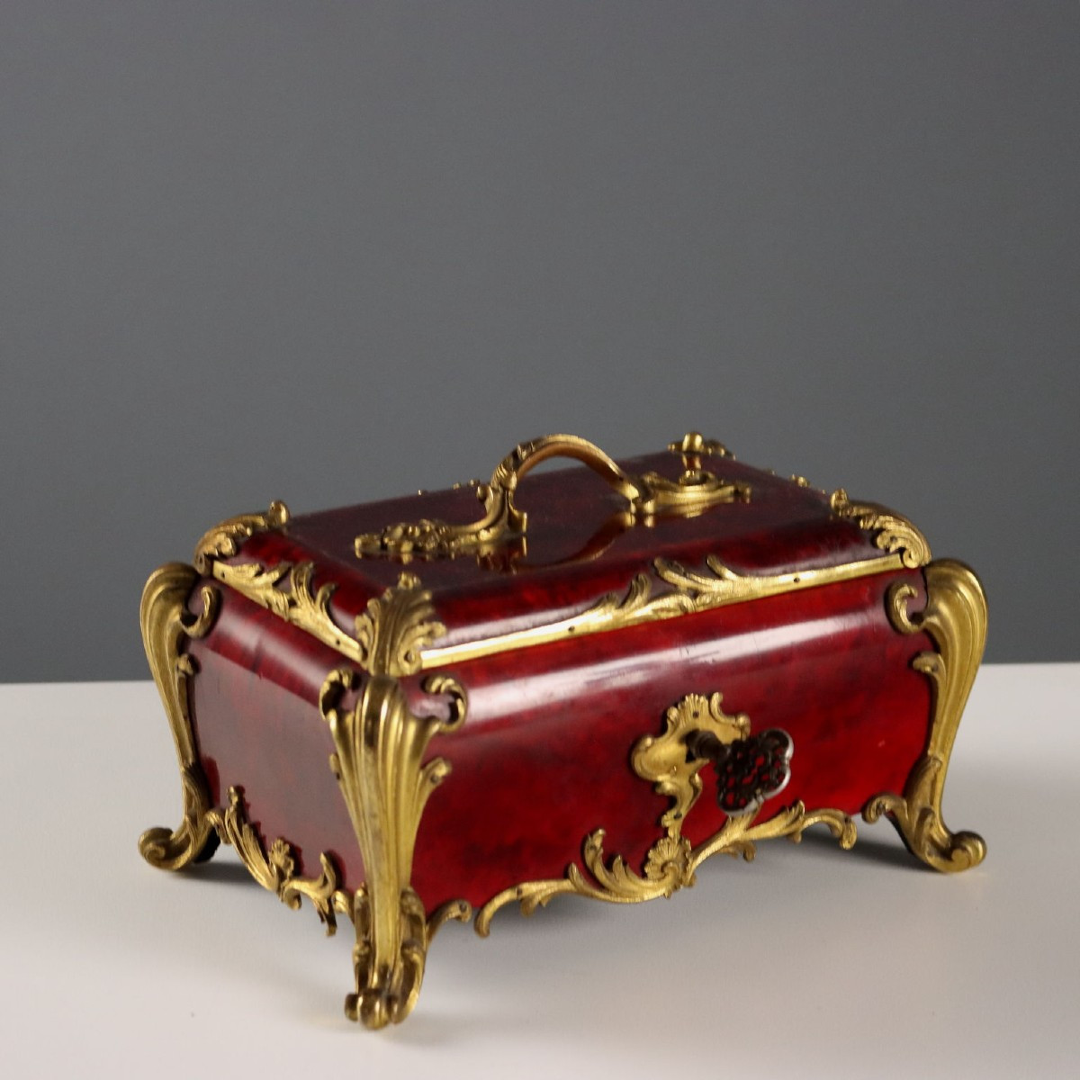 Antique Jewelry Casket Napoleon III France XIX-xx Century