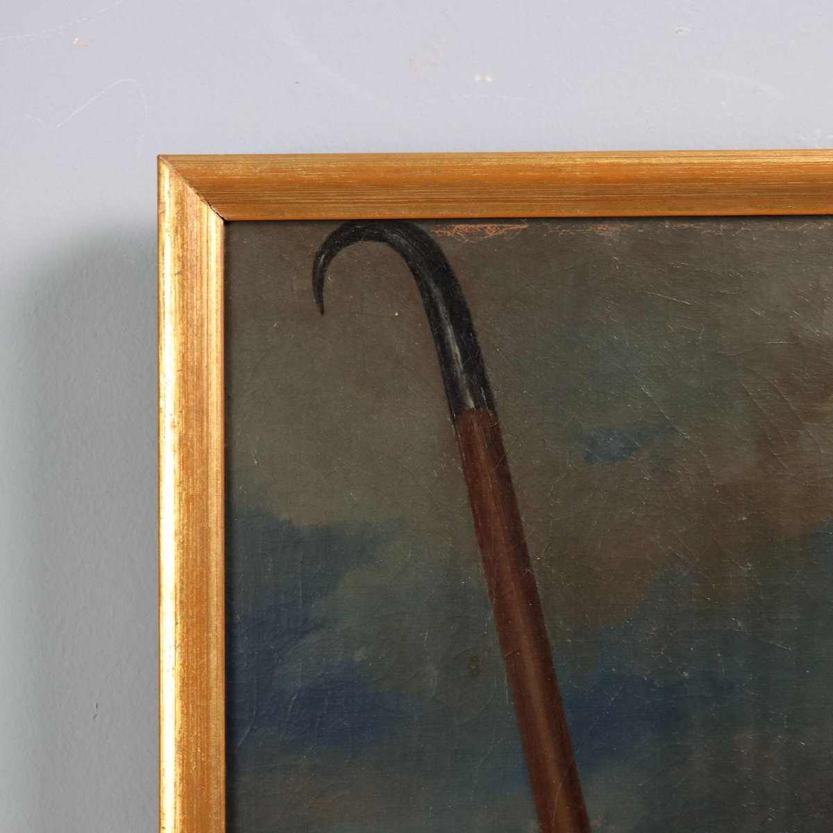 Tableau Moderne Signé Domenico Pesenti Huile sur Toile '800-photo-5