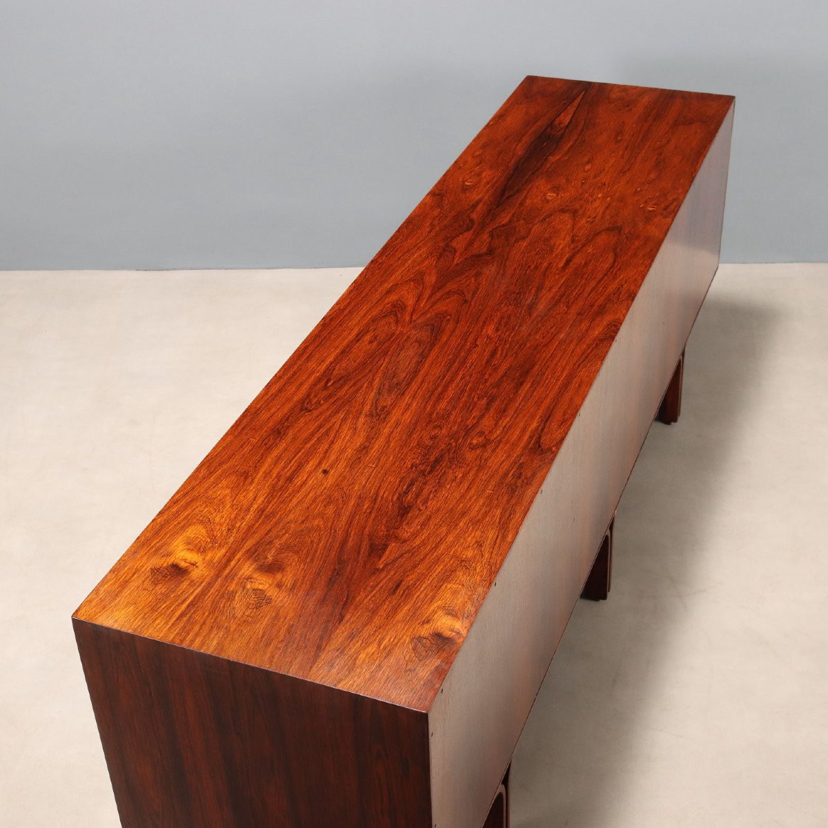 Buffet Bas Bernini '503' Vintage Design Gianfranco Frattini Années 60-photo-6