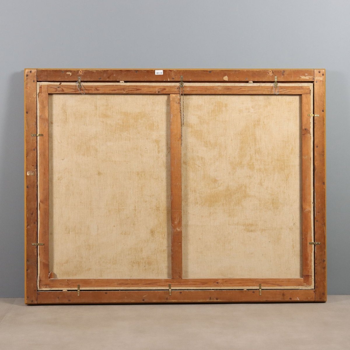 Tableau Ancien La Naissance de la Vierge Marie XVIIe Siècle Copie par Simon Vouet-photo-8