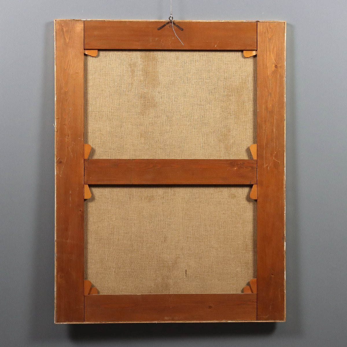 Tableau Ancien La Conversion de Saint Paul Huile sur Toile '600-photo-8