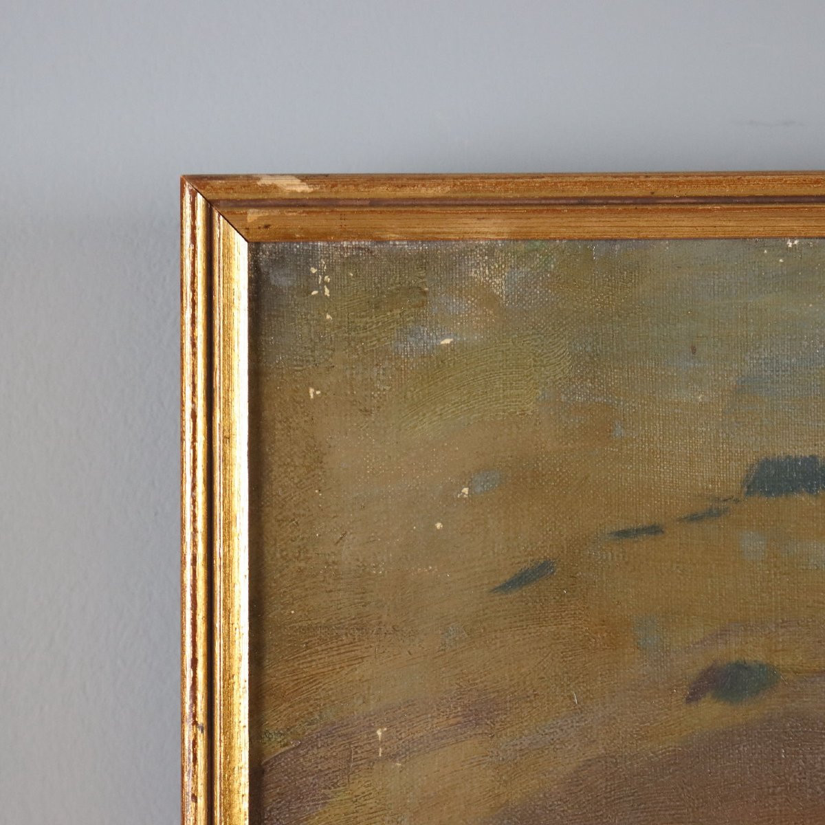 Modern Painting Signed Ludovico Zambeletti 'val Vogna' XX Century-photo-5