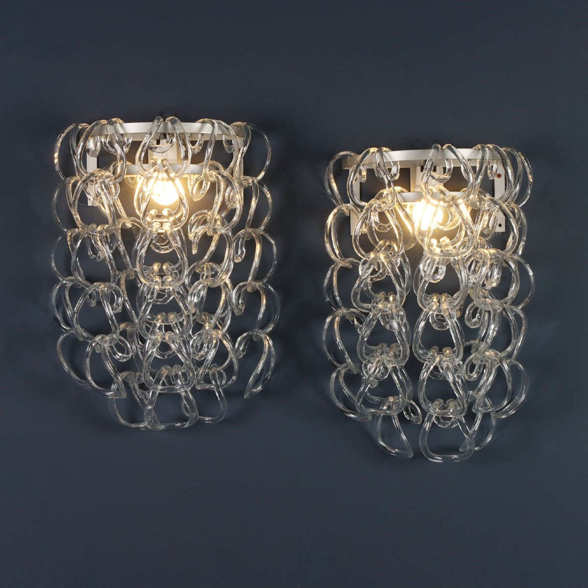 Vistosi 'giogali' Lamps Design Angelo Mangiarotti 1960s-1970s-photo-2