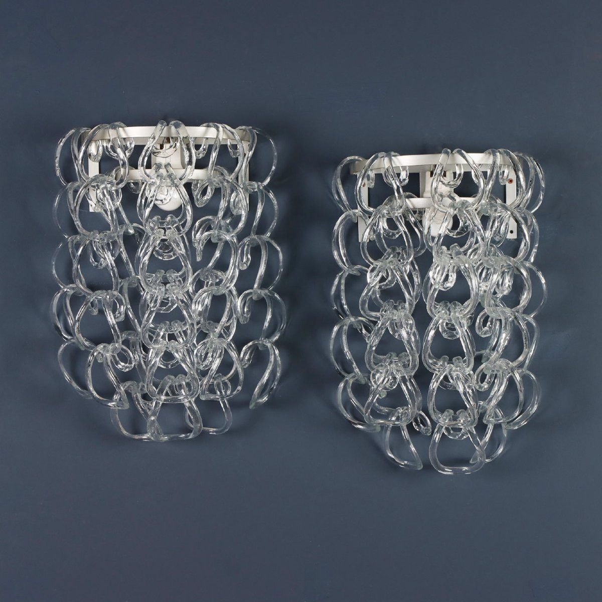 Vistosi 'giogali' Lamps Design Angelo Mangiarotti 1960s-1970s-photo-3