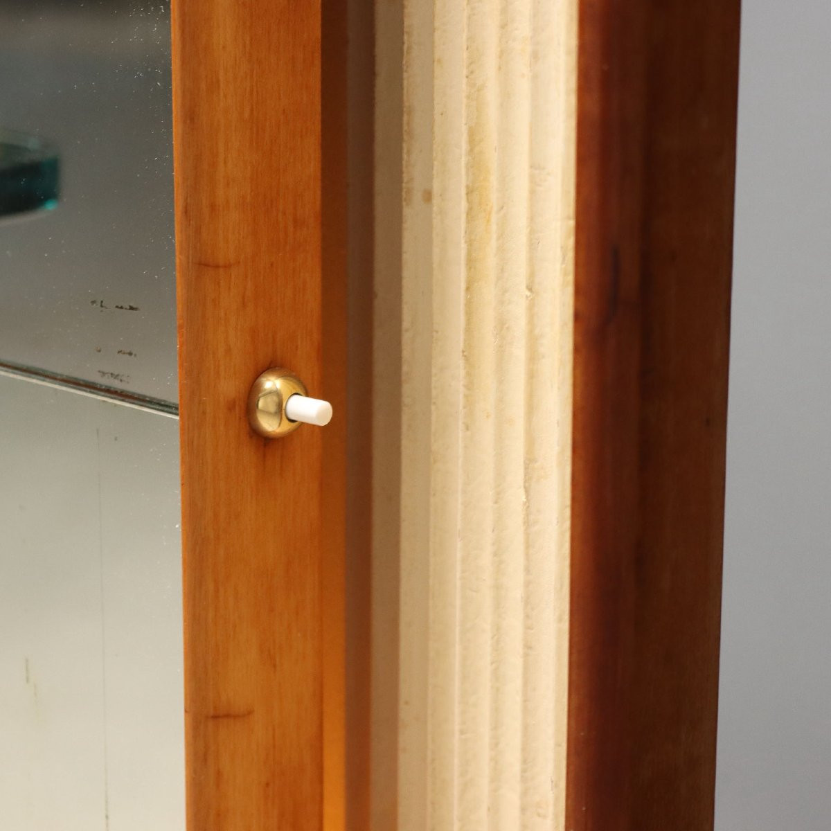 Vintage Backlit Mirror 1940s-photo-6