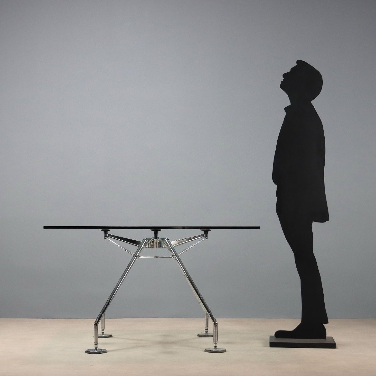 Table Tecno Nomos Vintage Design Norman Foster Années 90-photo-2