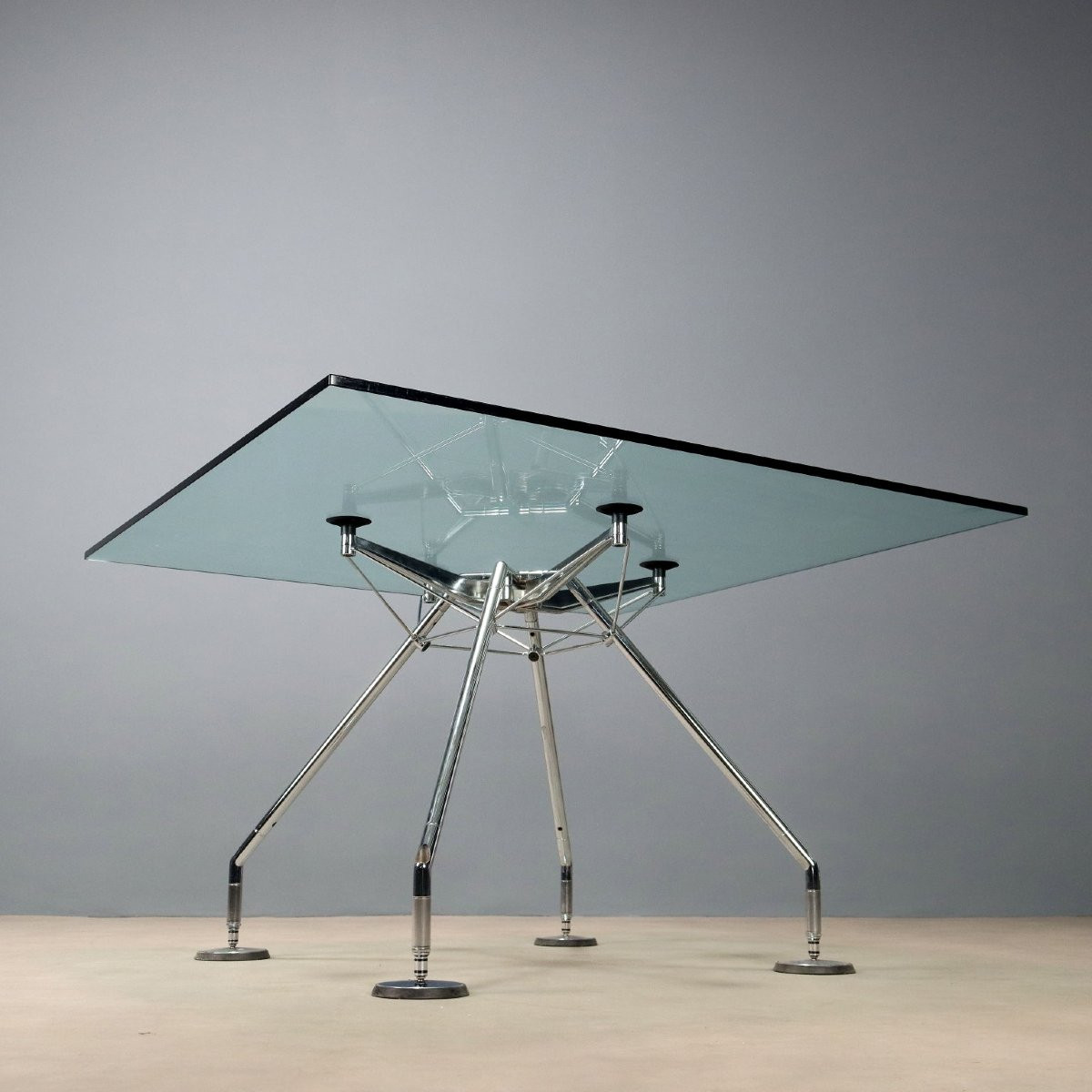 Table Tecno Nomos Vintage Design Norman Foster Années 90-photo-3