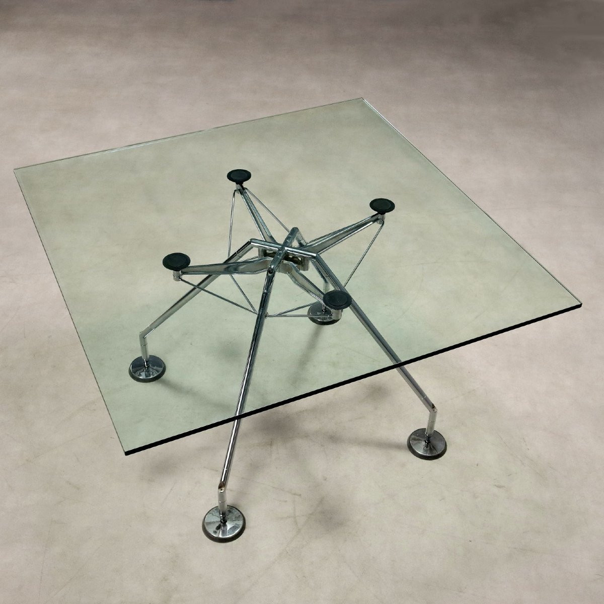 Table Tecno Nomos Vintage Design Norman Foster Années 90-photo-3