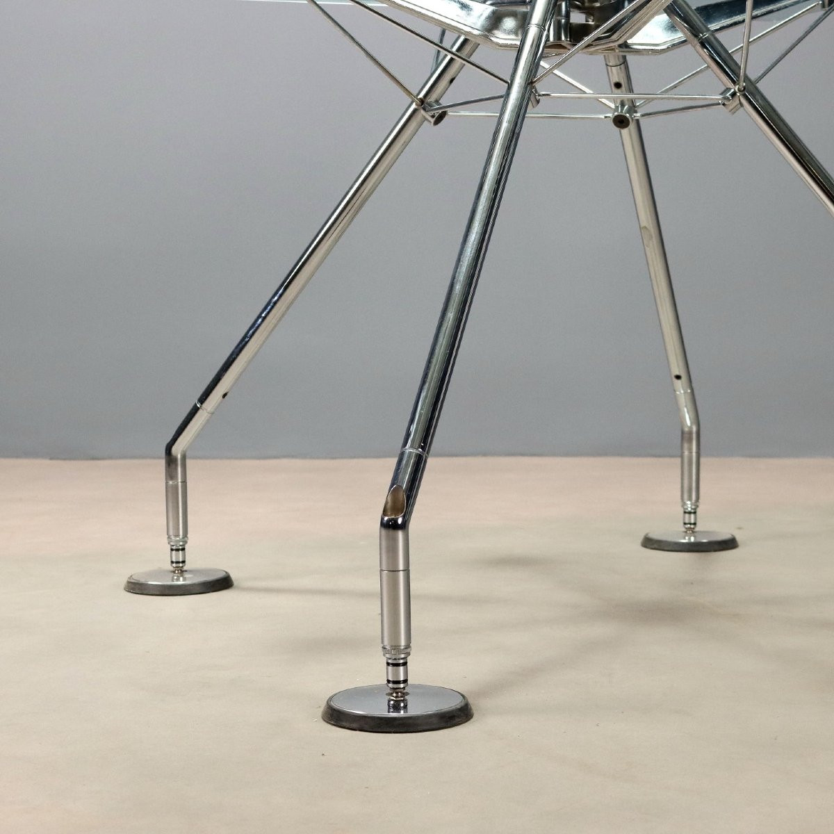 Table Tecno Nomos Vintage Design Norman Foster Années 90-photo-7