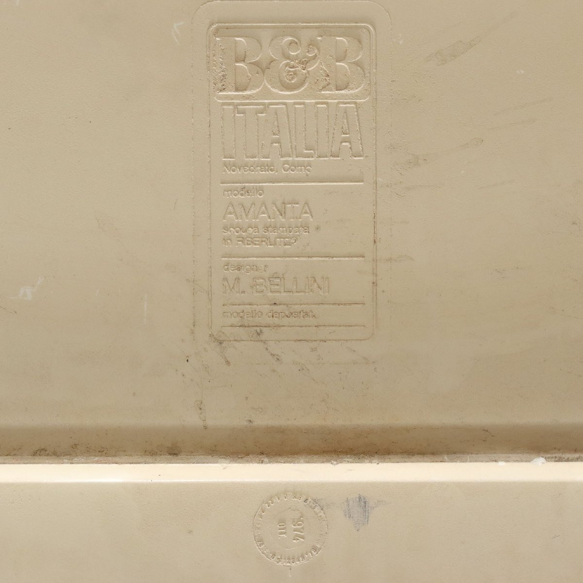 Fauteuils B&B 'Amanta' Vintage Design Mario Bellini Italie Années 70-photo-8