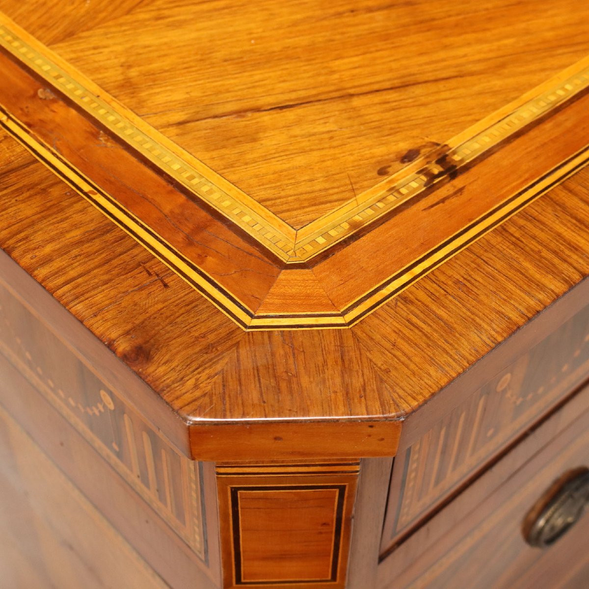 Neoclassical Chest Of Drawers, Italy, Late 18th Century-photo-5
