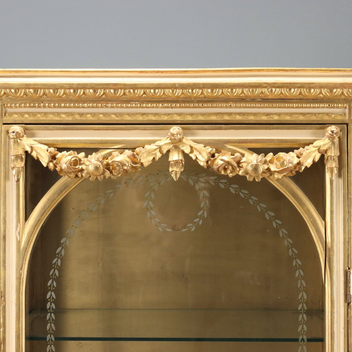 Neoclassical Display Cabinet, Italy, Late 19th Century-photo-1