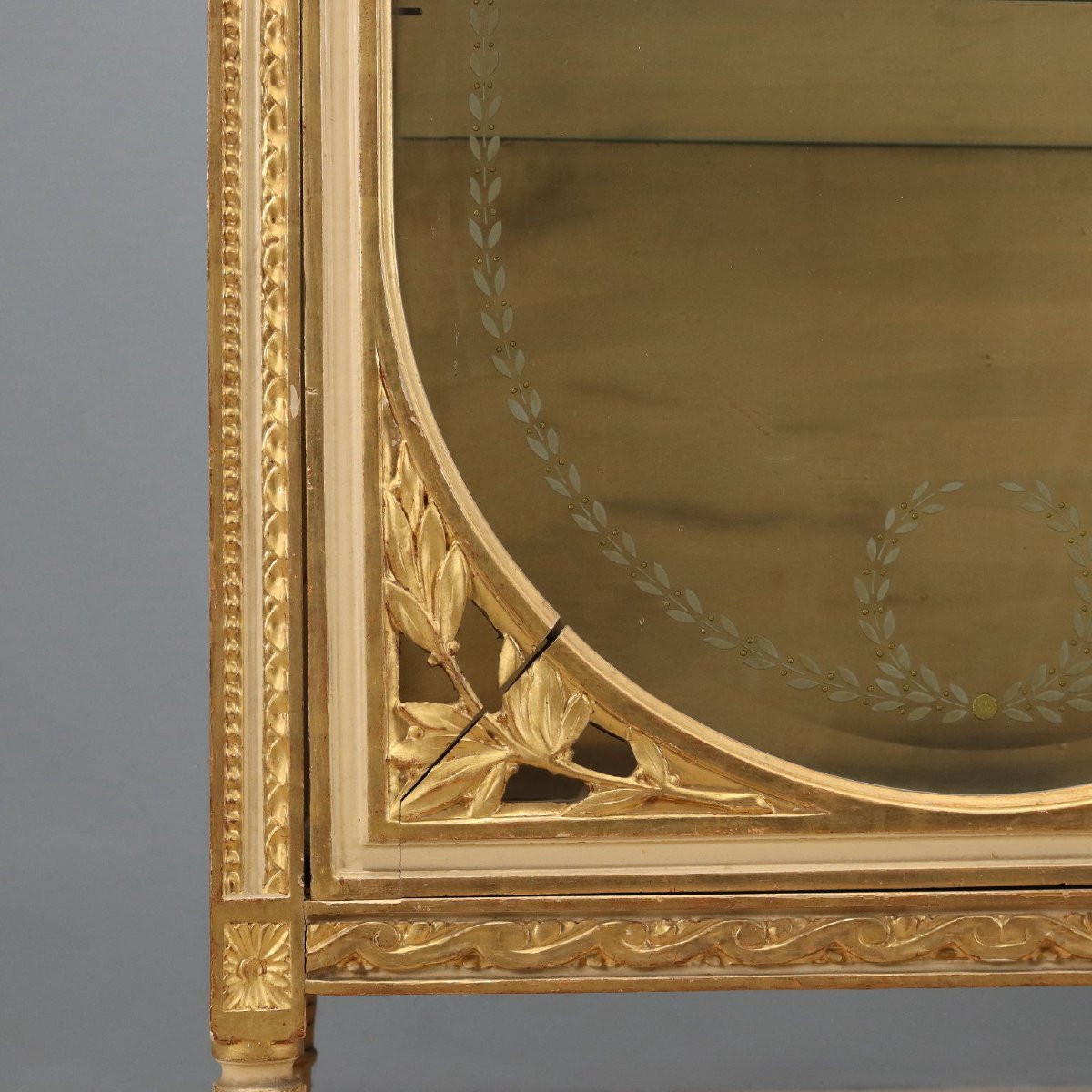 Neoclassical Display Cabinet, Italy, Late 19th Century-photo-3