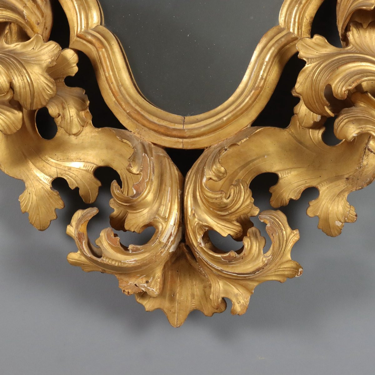 Large Baroque-style Mirror, 19th-century Italy-photo-5