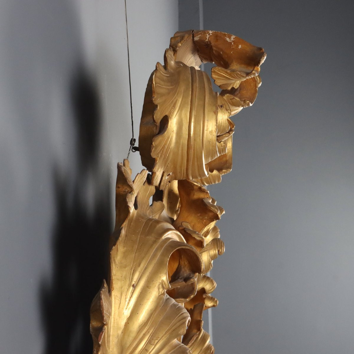 Large Baroque-style Mirror, 19th-century Italy-photo-7