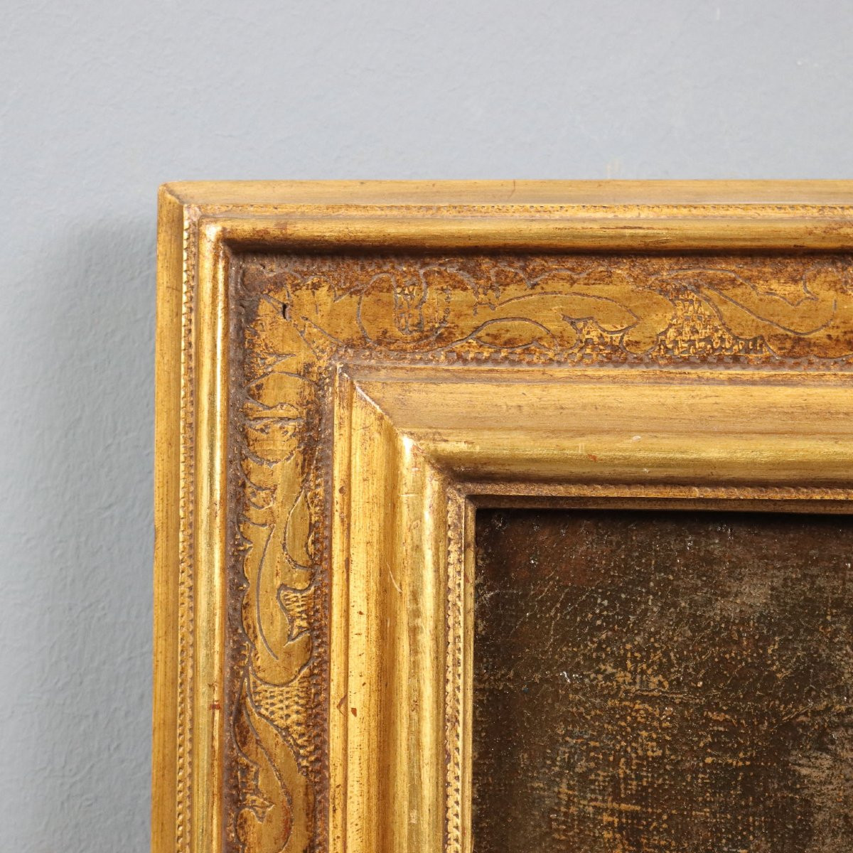 Antique Painting Still Life And Flowers Oil On Canvas XVIII Century-photo-3