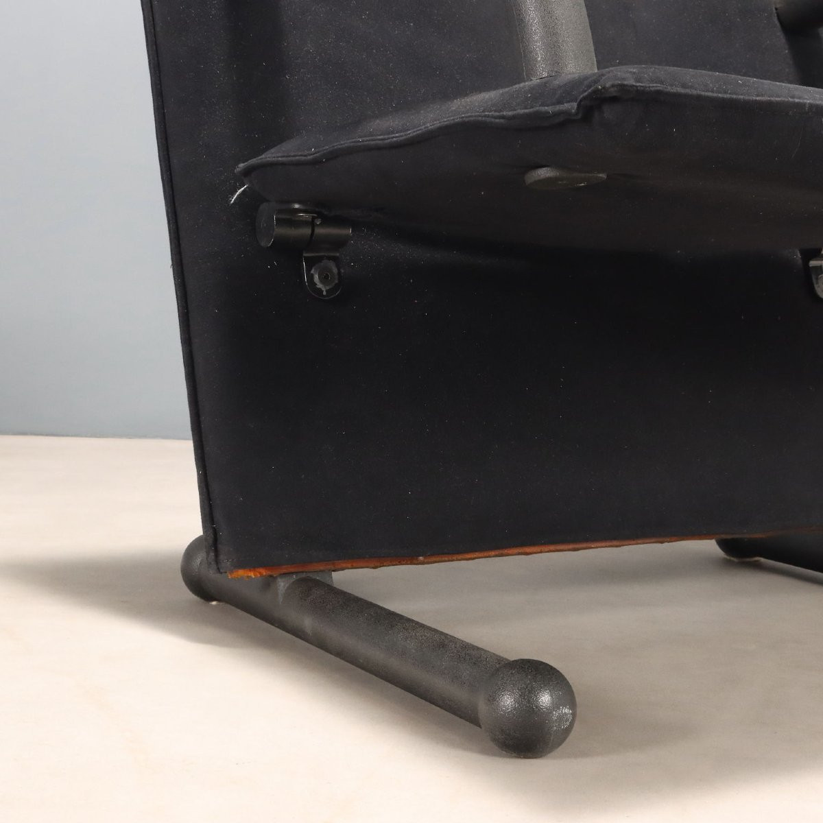 Fauteuils Artflex 'T Line' Design Burkhard Vogtherr Cuir Années 80-photo-2