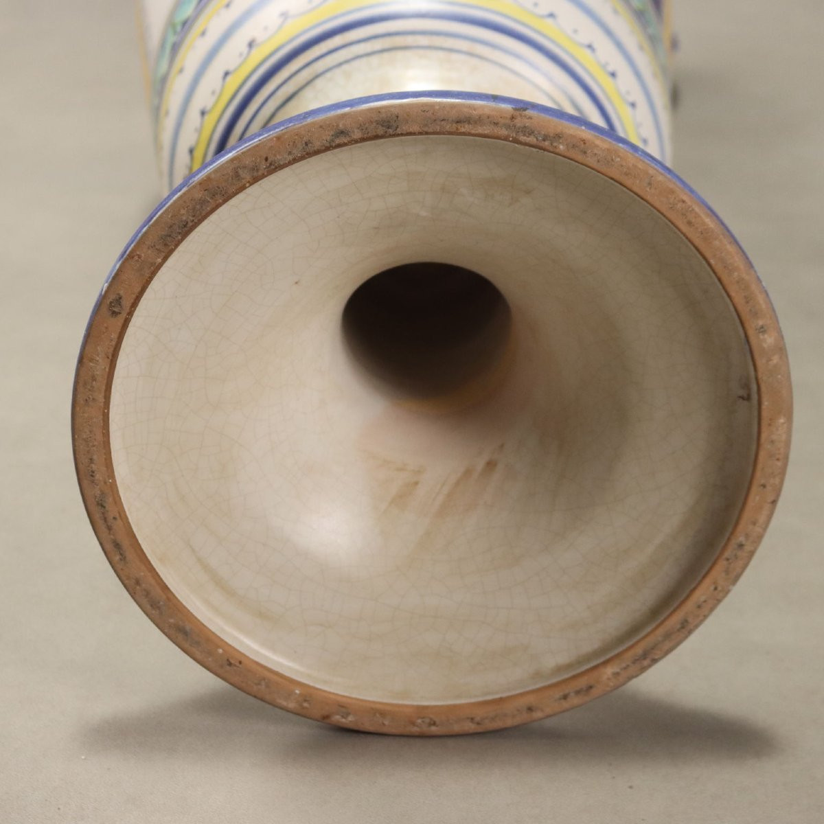 Large Majolica Amphora, Deruta Manufactory, Central Italy, 1960s–1970s-photo-8