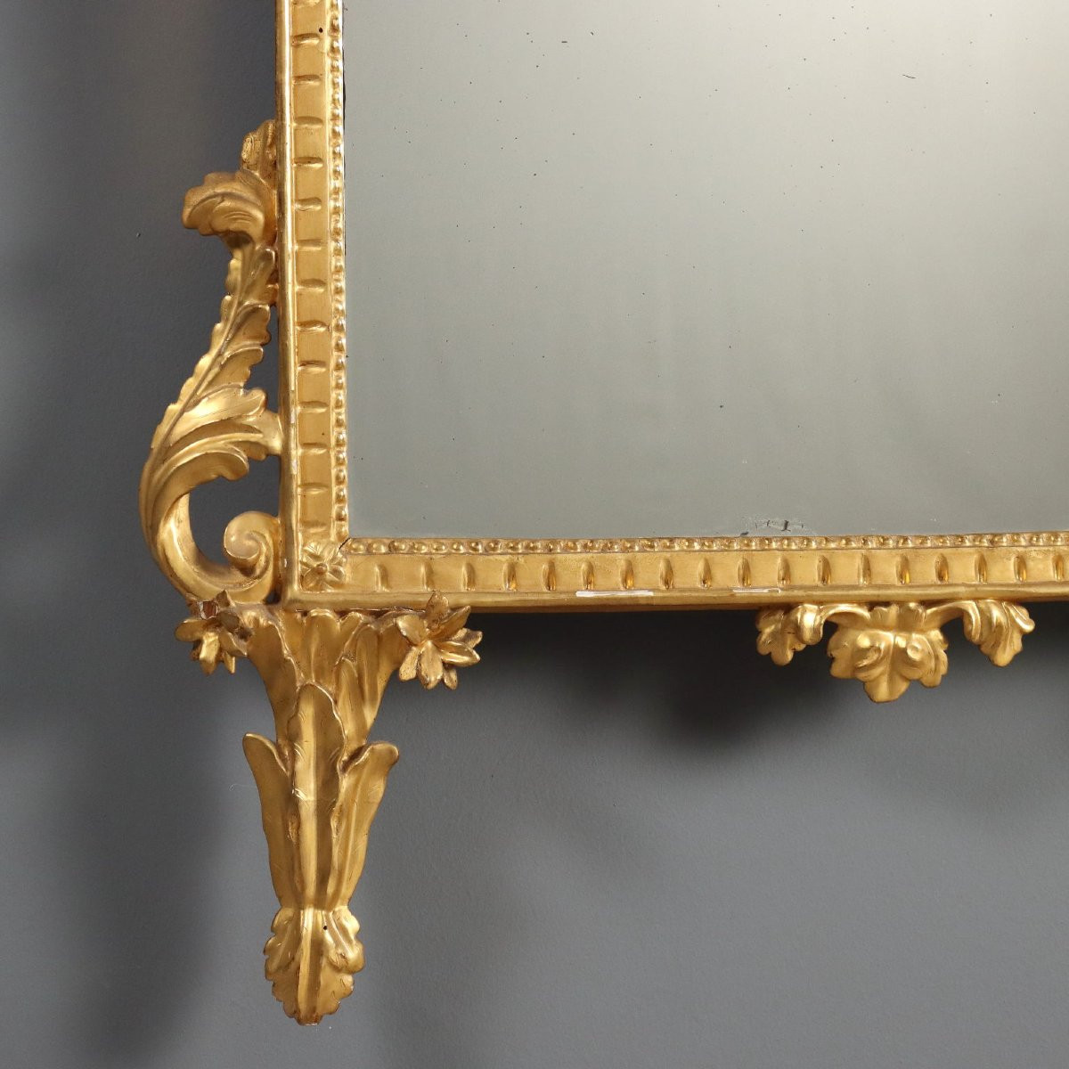 Neoclassical-style Mirror From Tuscany, Mid-19th Century-photo-3