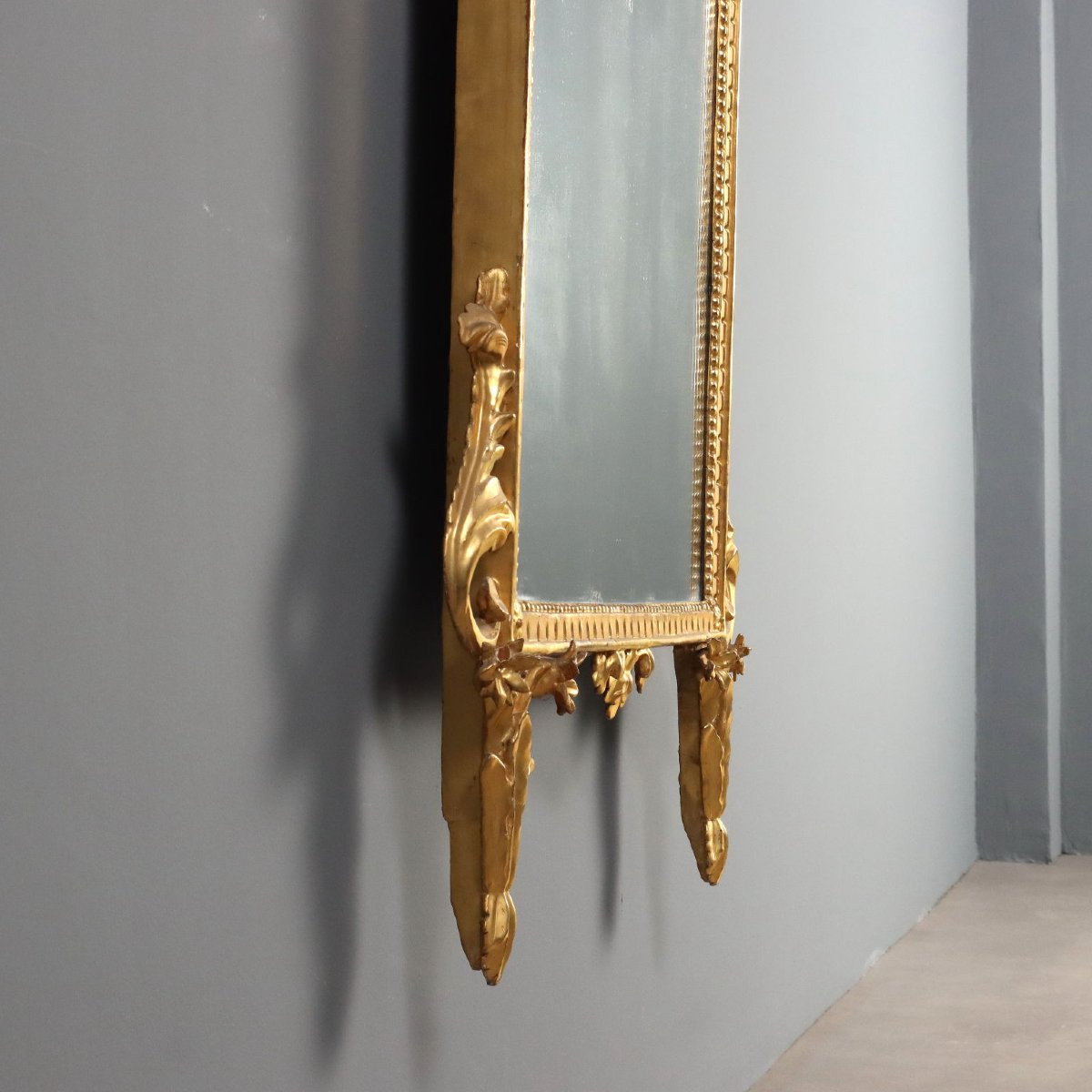 Neoclassical-style Mirror From Tuscany, Mid-19th Century-photo-6