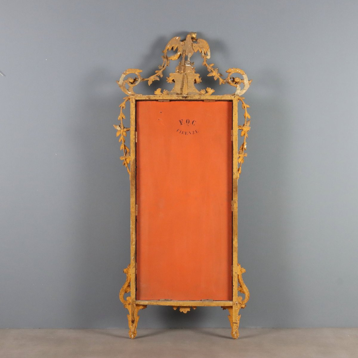 Neoclassical-style Mirror From Tuscany, Mid-19th Century-photo-7