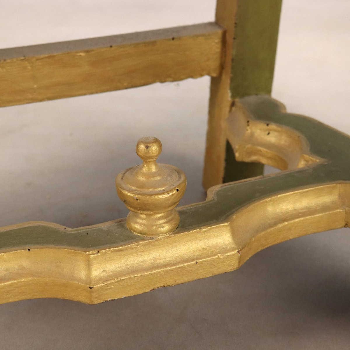 Set Of Ten Lacquered And Gilded Baroque Armchairs, 18th-century Italy-photo-5