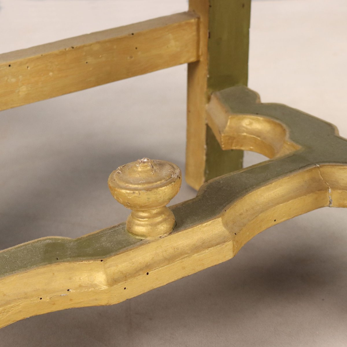 Set Of Ten Lacquered And Gilded Baroque Armchairs, 18th-century Italy-photo-6