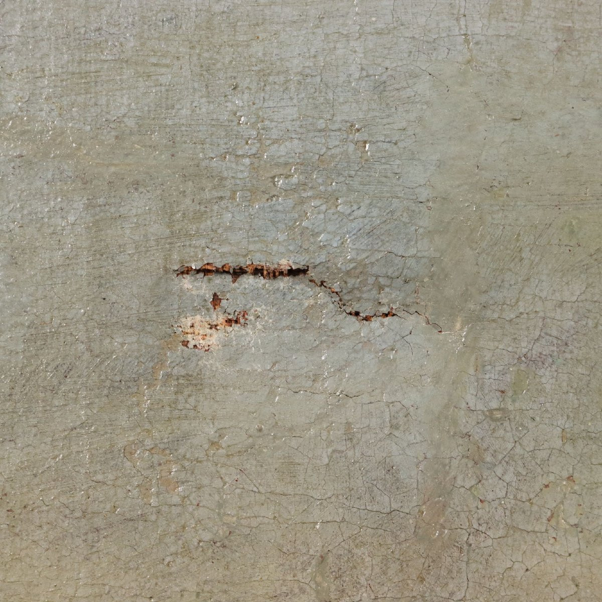 Tableau Ancien Scène de Demande de Grâce Huile sur Toile '600-photo-6