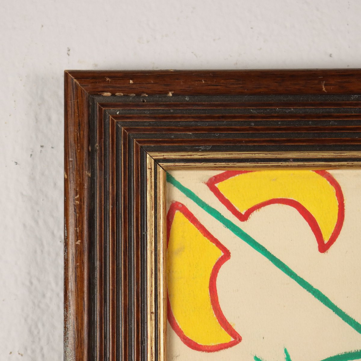 Drawings By Jean Cocteau Gouache On Paper Framed XX Century -photo-2