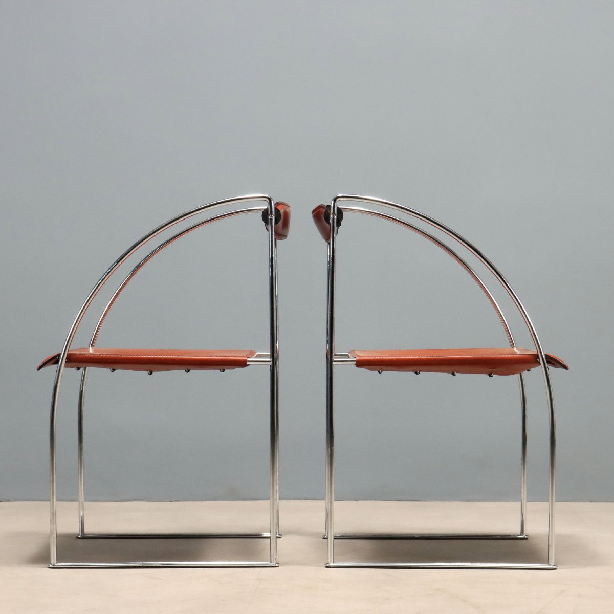Chaises ICF De Padova 'Patoz' Vintage Design de Francesco Soro Années 60-photo-3