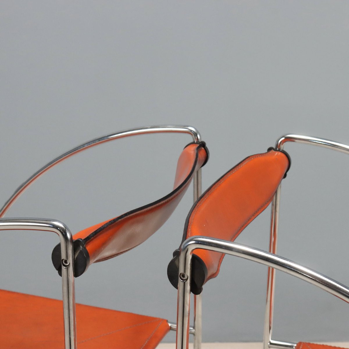 Chaises ICF De Padova 'Patoz' Vintage Design de Francesco Soro Années 60-photo-4