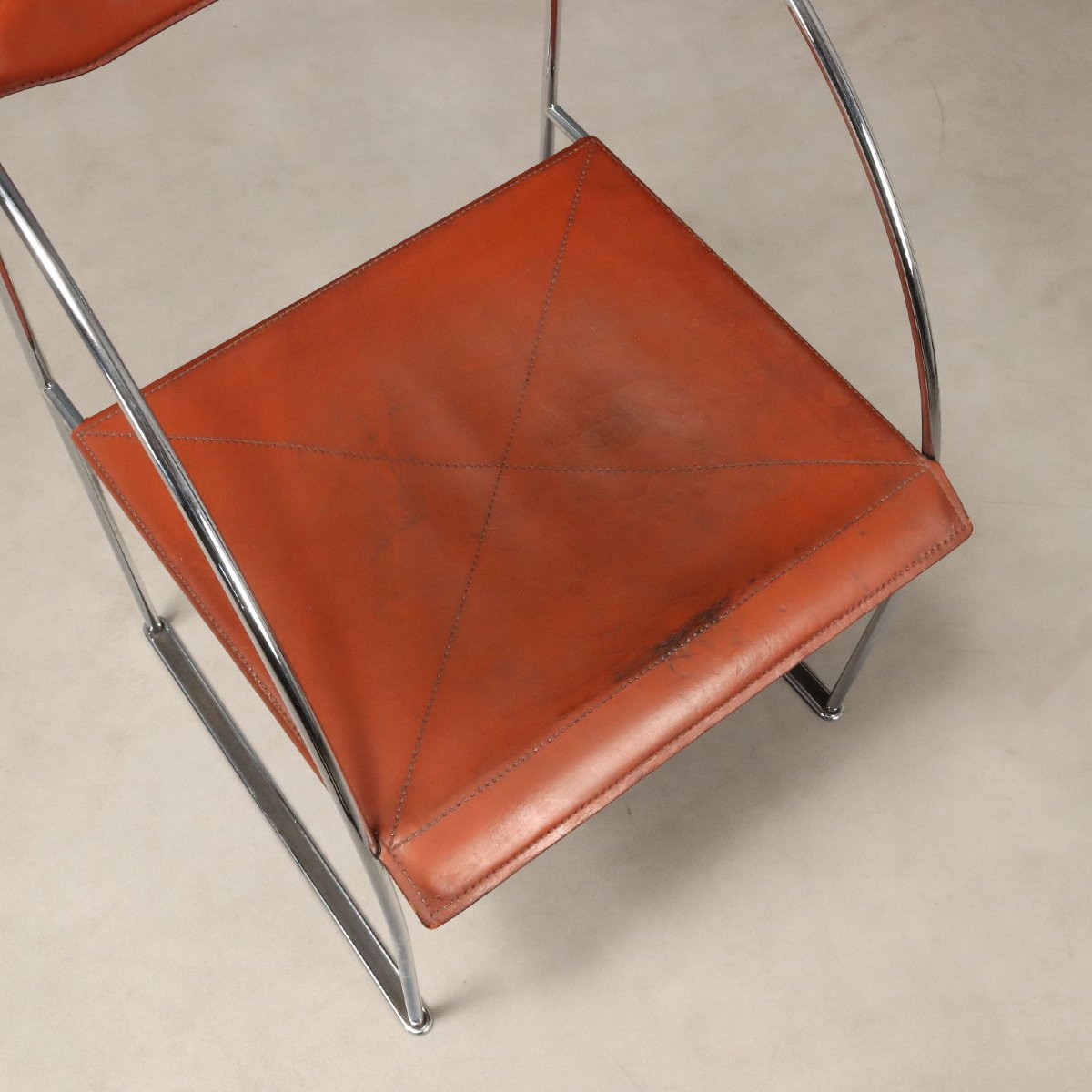 Chaises ICF De Padova 'Patoz' Vintage Design de Francesco Soro Années 60-photo-4