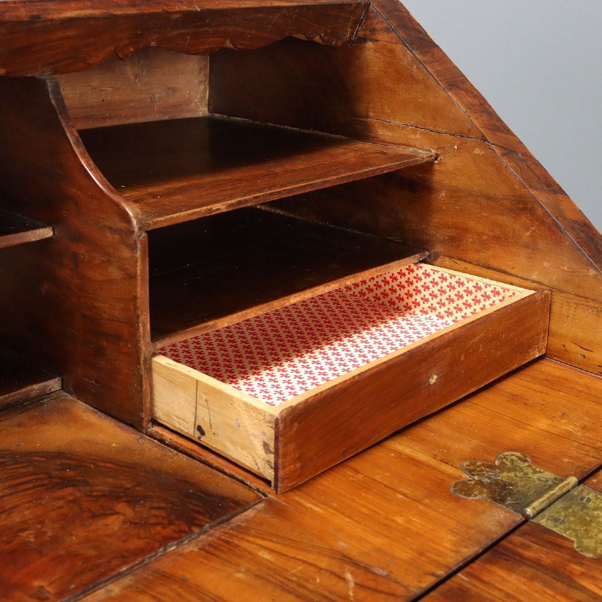 Rosewood And Mahogany Tray With Maple Inlays, Central Italy, Mid-18th Century-photo-2