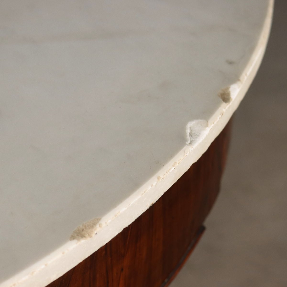 Louis Philippe Table In Lombardy Walnut, First Half Of The 19th Century-photo-7