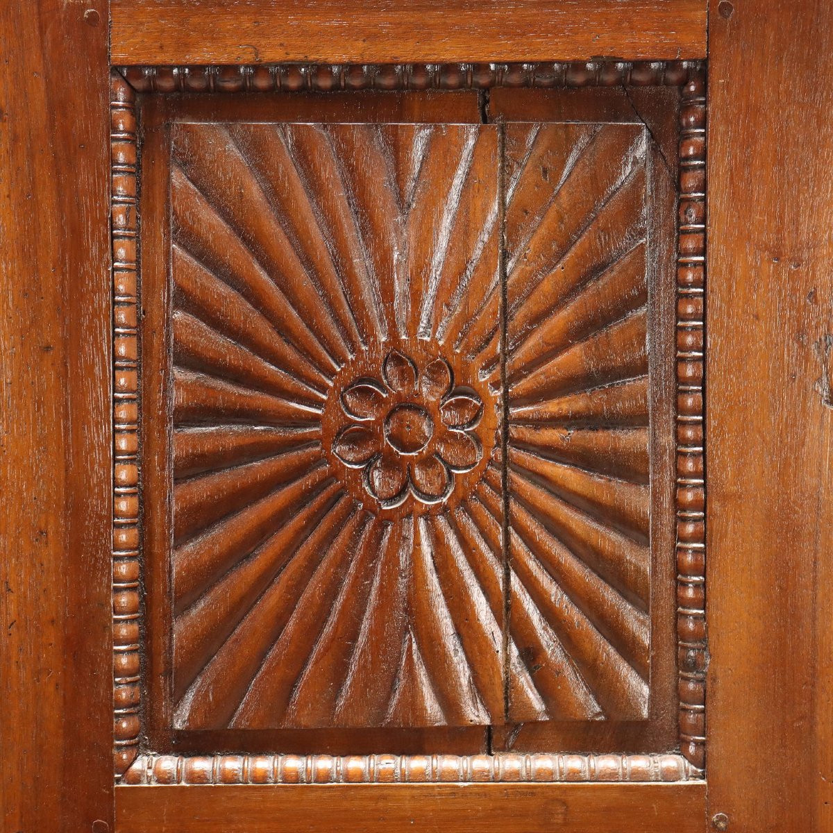 Armoire double en noyer Piémont du XIXe siècle-photo-3