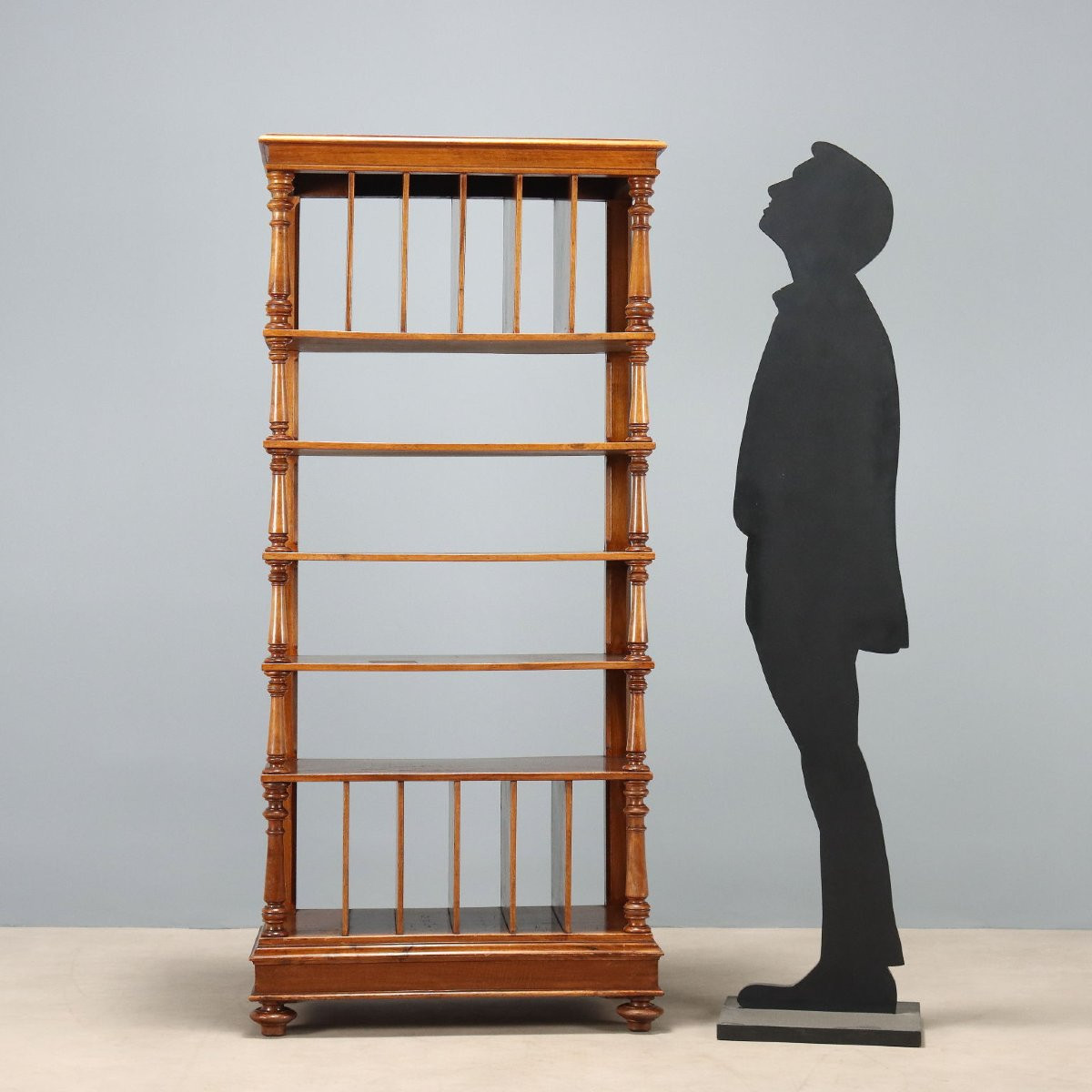 Italian Walnut Etagere, Late 19th Century-photo-2