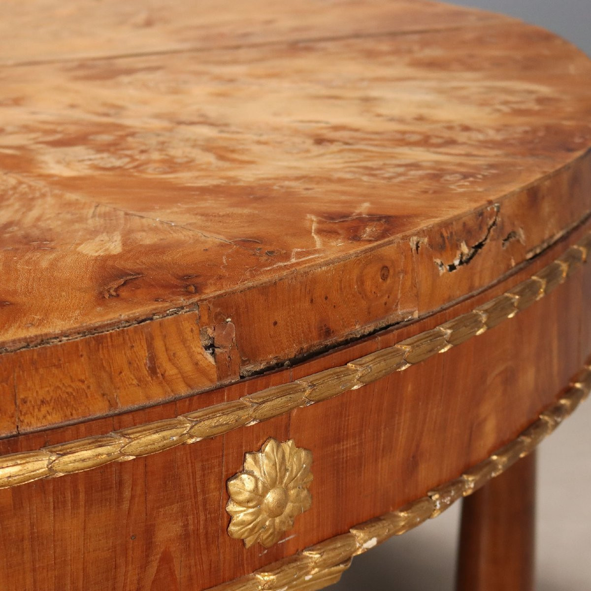 Large Italian Empire-style Table, Early 19th Century-photo-3