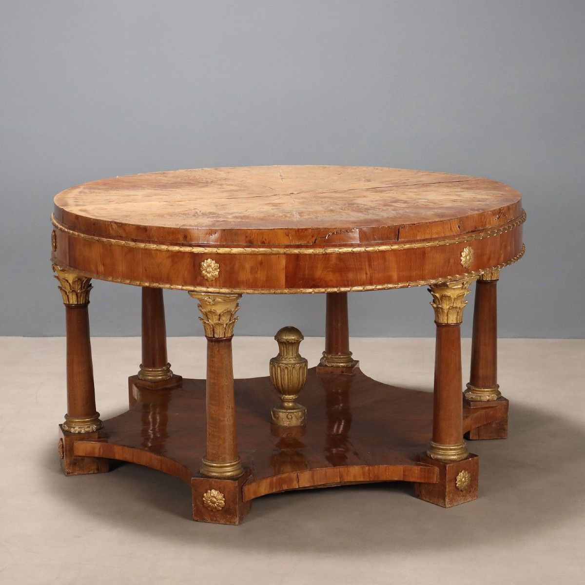 Large Italian Empire-style Table, Early 19th Century