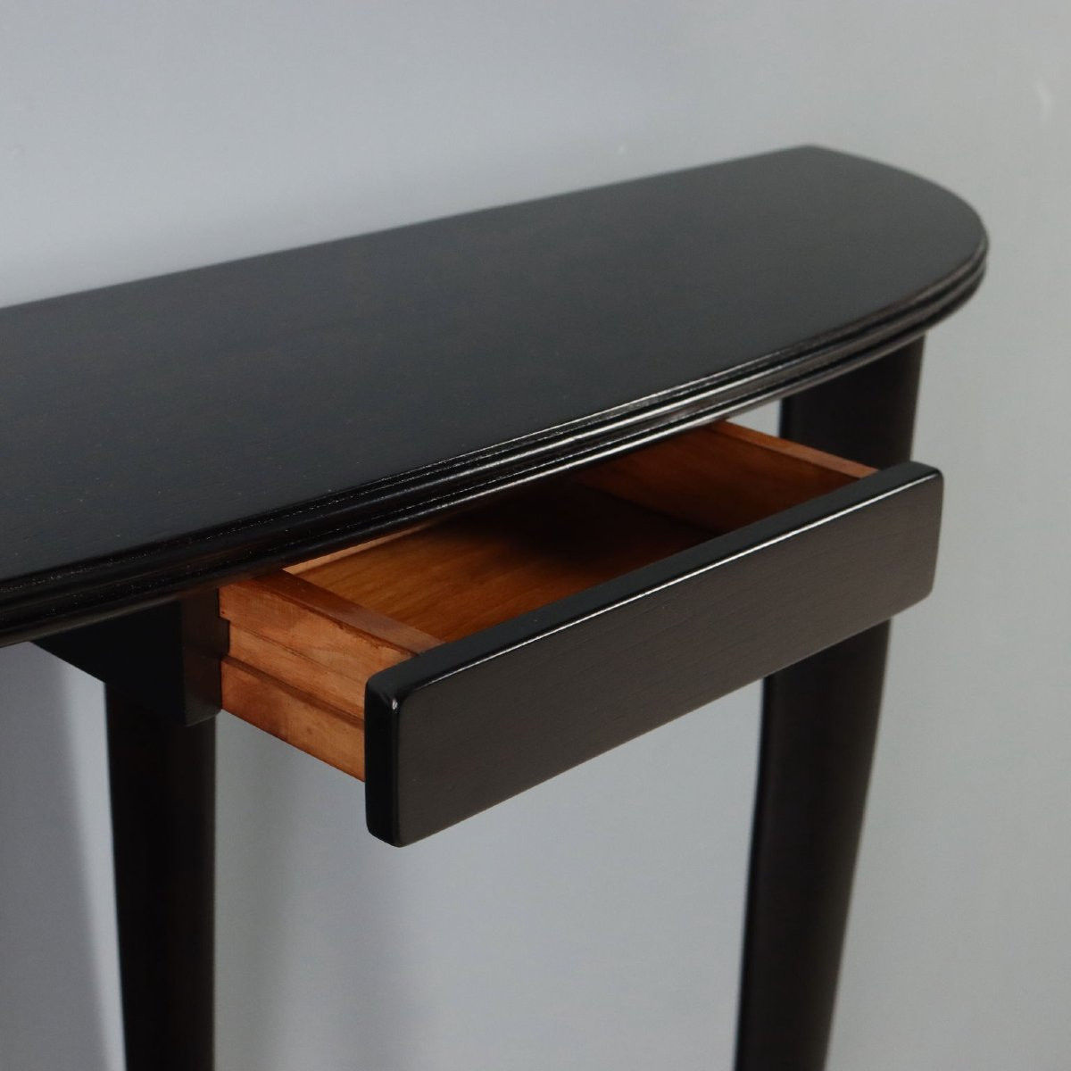 Vintage Console Table Painted Beech Design Italy 1950s-photo-3