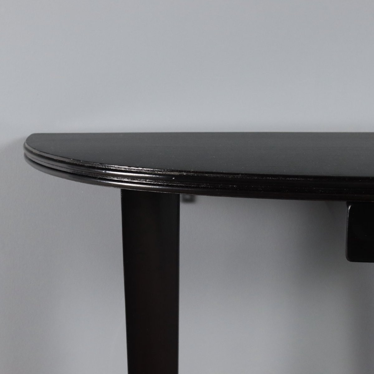 Vintage Console Table Painted Beech Design Italy 1950s-photo-4