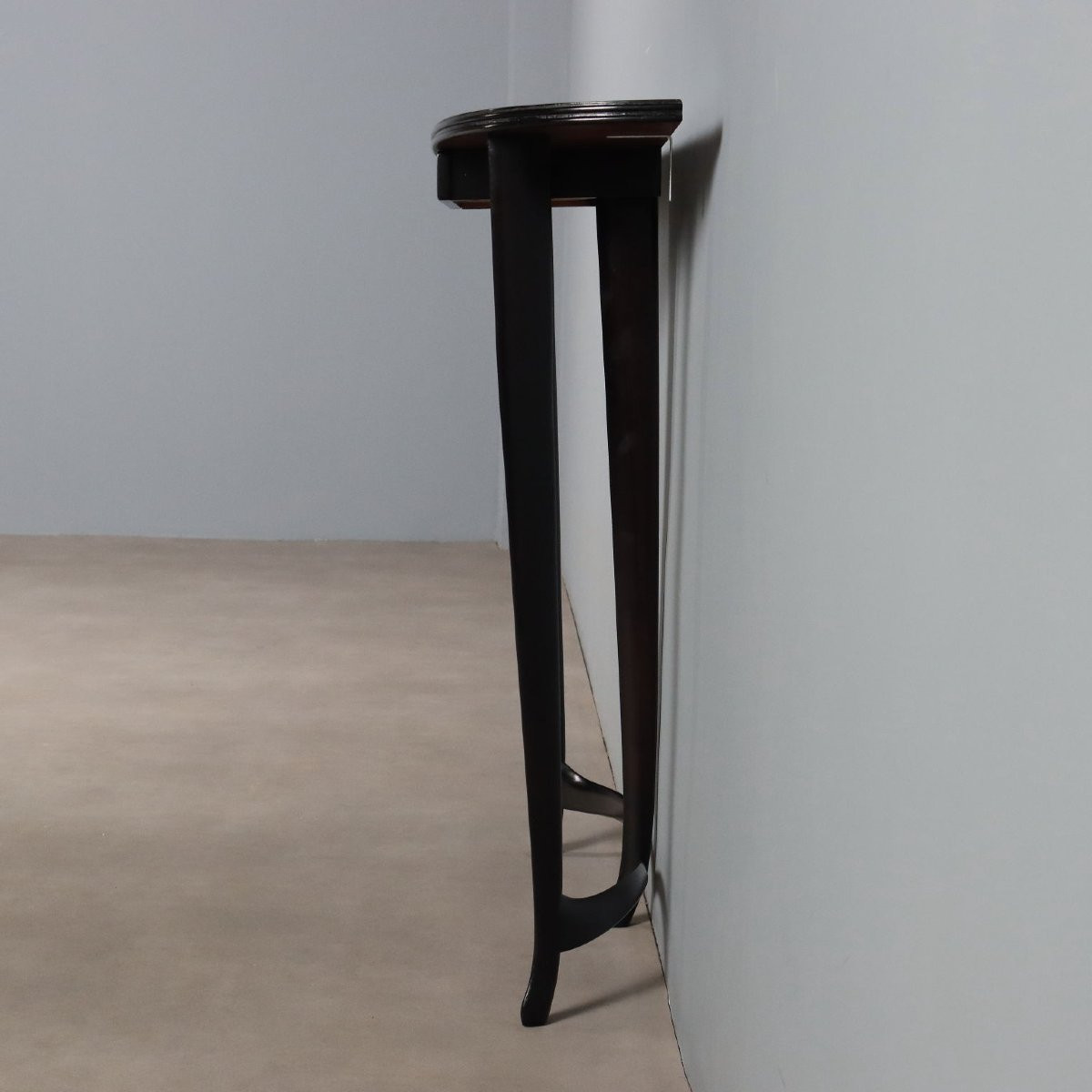 Vintage Console Table Painted Beech Design Italy 1950s-photo-4