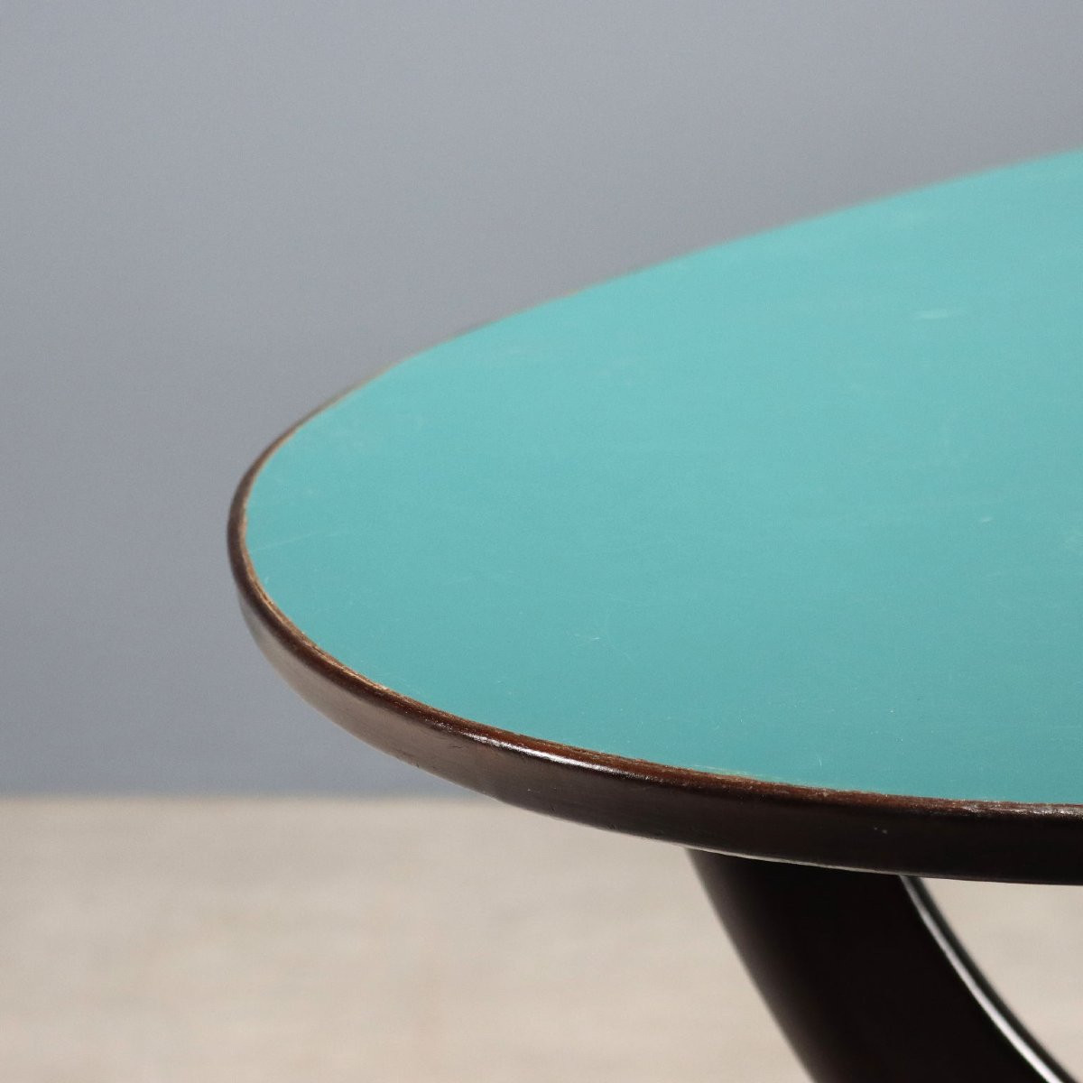 Vintage Table Laminate Painted Beech Design Italy 1950s-60s-photo-1